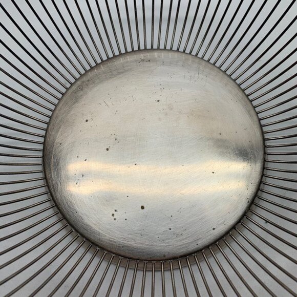 Vintage MCM silver plated bread / fruit bowl by Gorham Italy USA - Picture 4 of 6